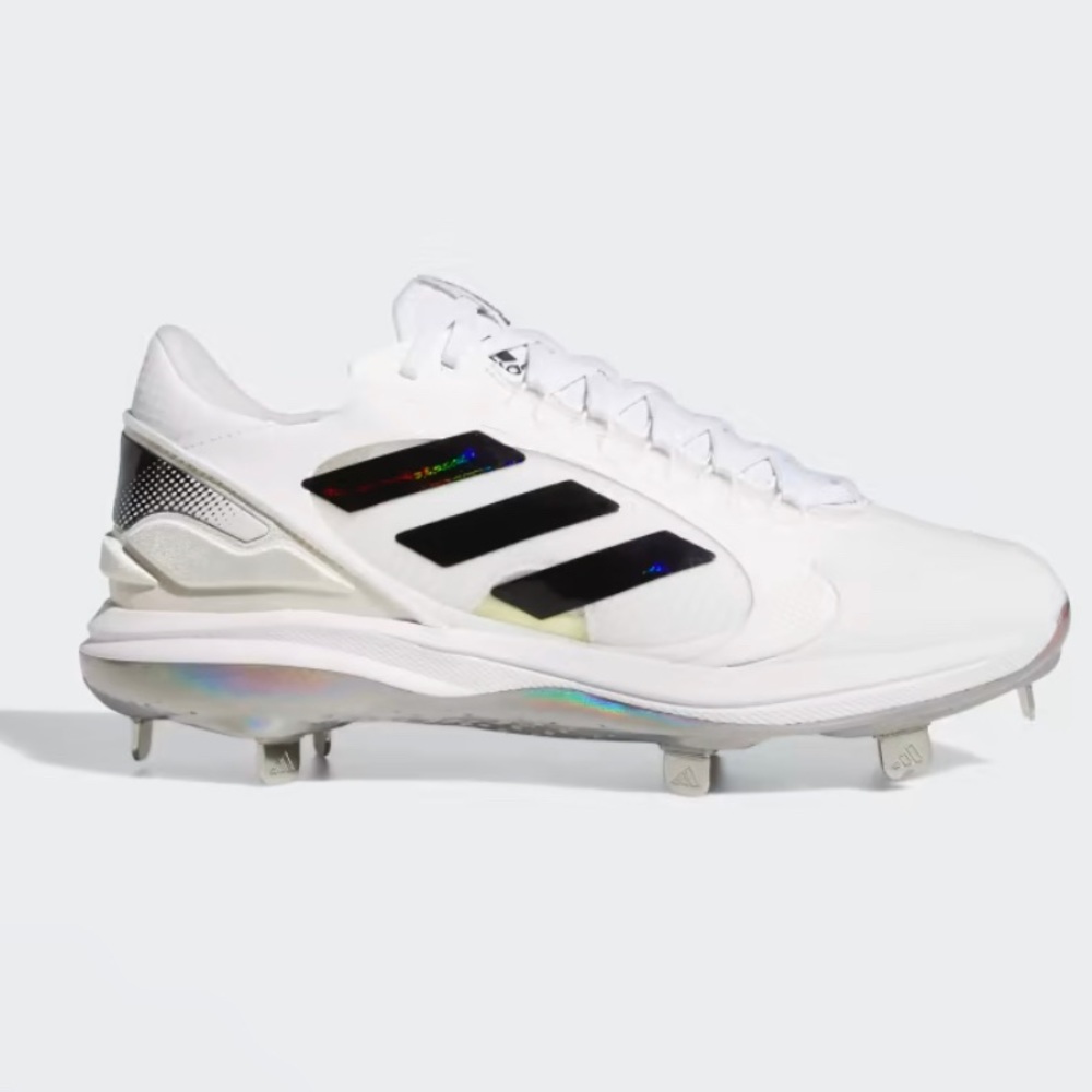 Adidas Purehustle 2 Elite FY4393 Women’s Softball Cleats Size 11.5 White New - Picture 8 of 11